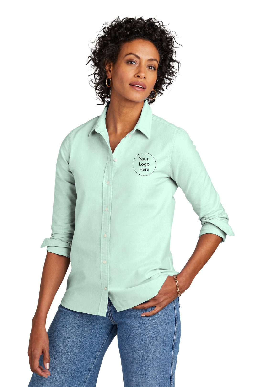 Keller Williams NEW KW-BB18005 Brooks Brothers® Women’s Casual Oxford Cloth Shirt 