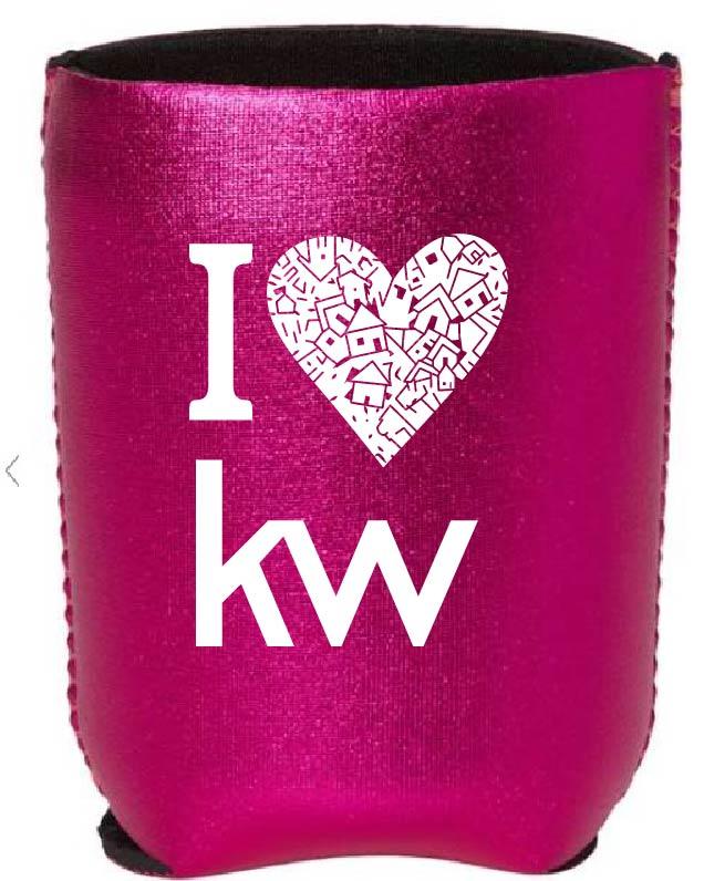 Keller Williams KW-IHEARTHouseKW KOOZIE 3-pack "I Heart House " Neoprene Koozie 