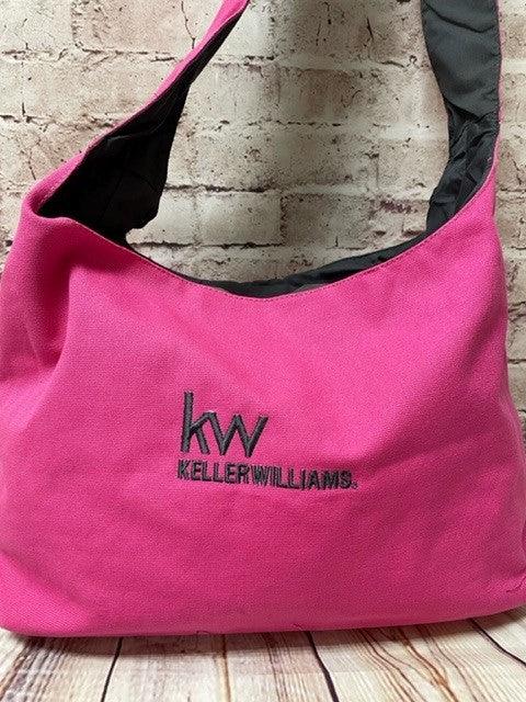Keller Williams KW-TPBG405 Think Pink Cotton Canvas Sling Bag 