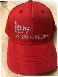 Keller Williams Ladies RED Bling Cap ONLY WHILES SUPPLIES LAST 