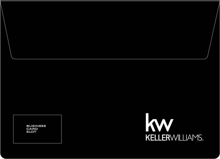 Keller Williams KWJP17-5PK 5-pack Vinyl Title Portfolio w/ envelope-style closure, IN STOCK 